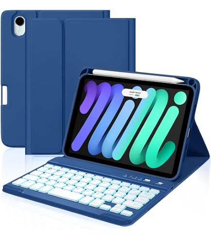 Amazon.com: ProCase Keyboard Case for iPad mini 7 (A17 Pro) / Mini